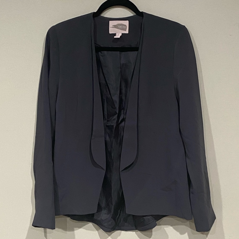Grey Forever 21 Blazer
